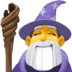 🧙‍♂️ man mage display on Facebook